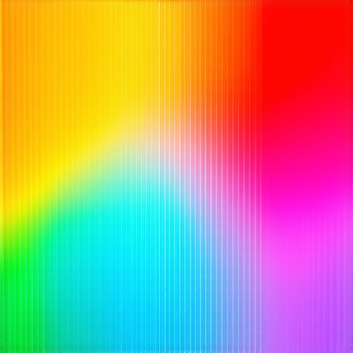 Close-up of advanced ALR projection screen showing microstructure and nanotechnology layers