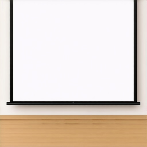 Projection screen with optical layers and ALR technology installed in home theater