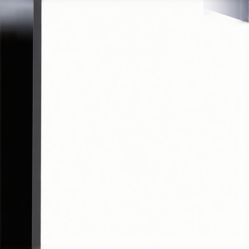 A detailed close-up of a high-gain pull-down projection screen showing its reflective layers designed for bright rooms.