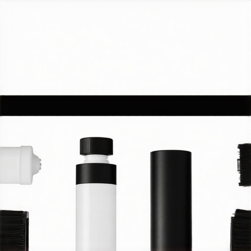 Professional projection screen cleaning and calibration tools in a home theater